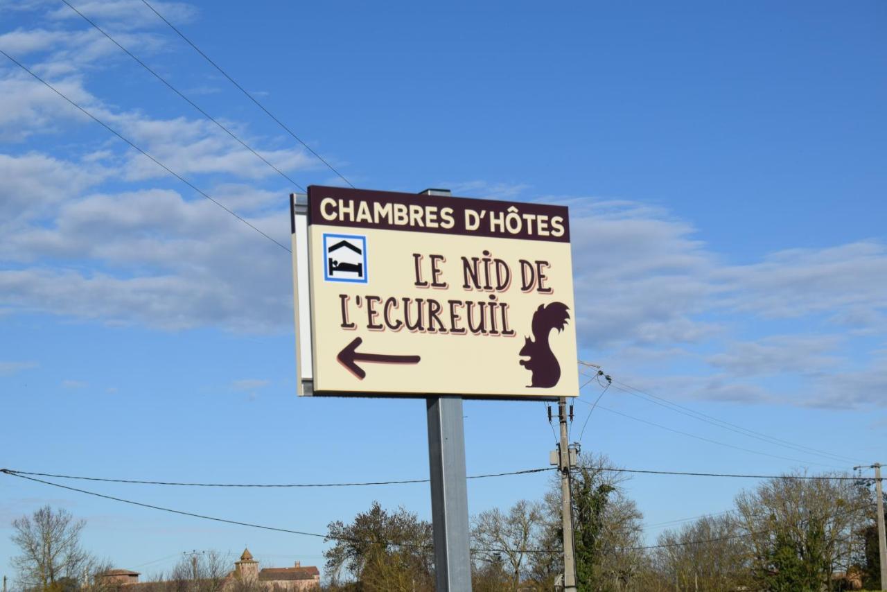 Le Nid De L'Ecureuil Bed & Breakfast Brens  Екстериор снимка